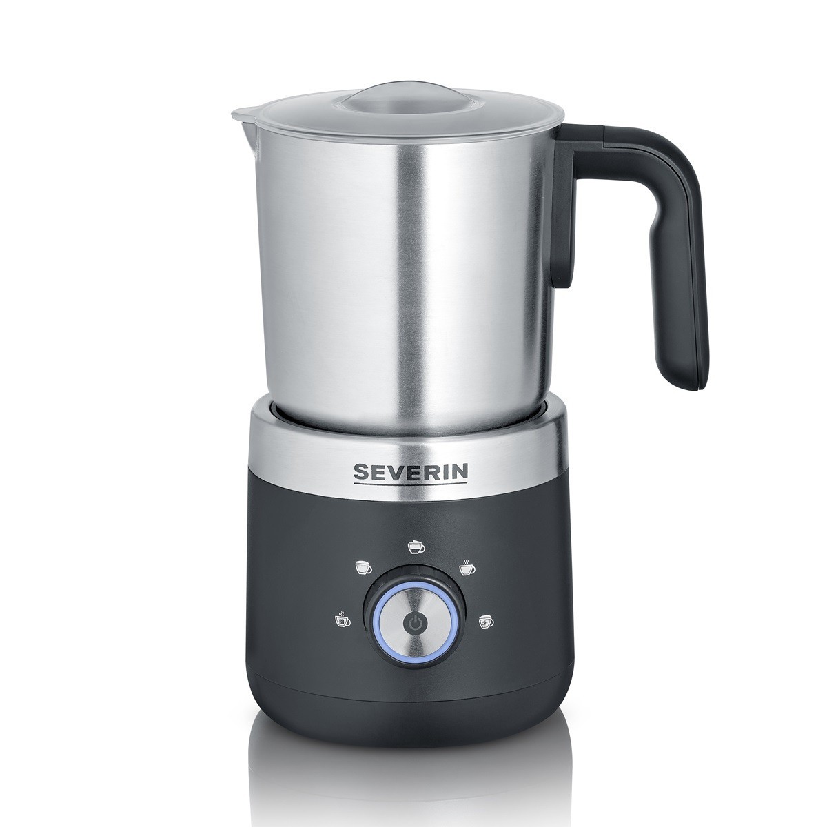 SEVERIN SM 3588 Espumador de Leche 550 W Plateado