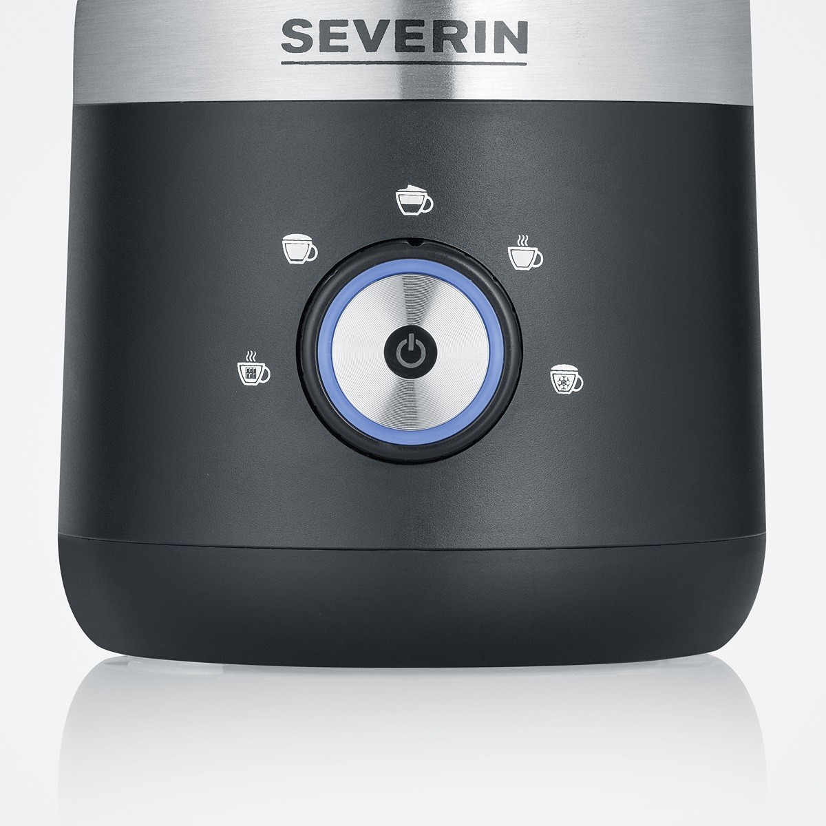 SEVERIN SM 3588 Espumador de Leche 550 W Plateado