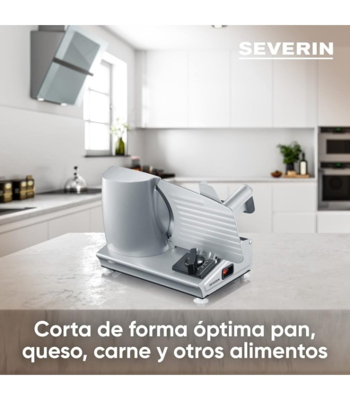 SEVERIN AS 3915 Cortafiambres 180 W Plateado