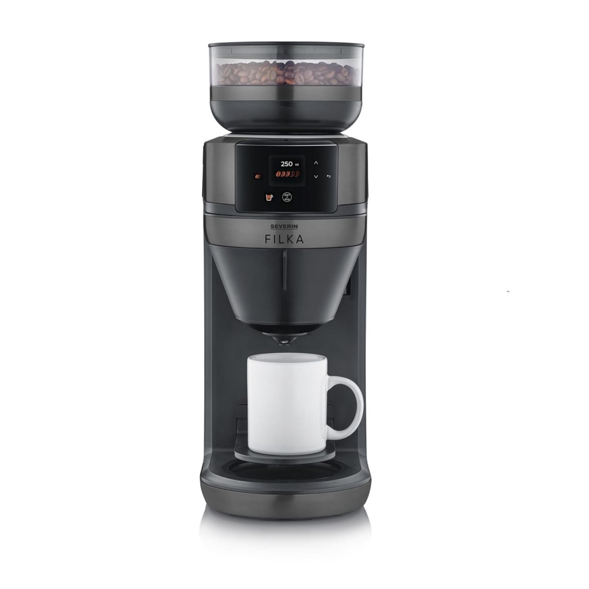 SEVERIN KA 5997 Cafetera Espresso 1L 1 litro Negro