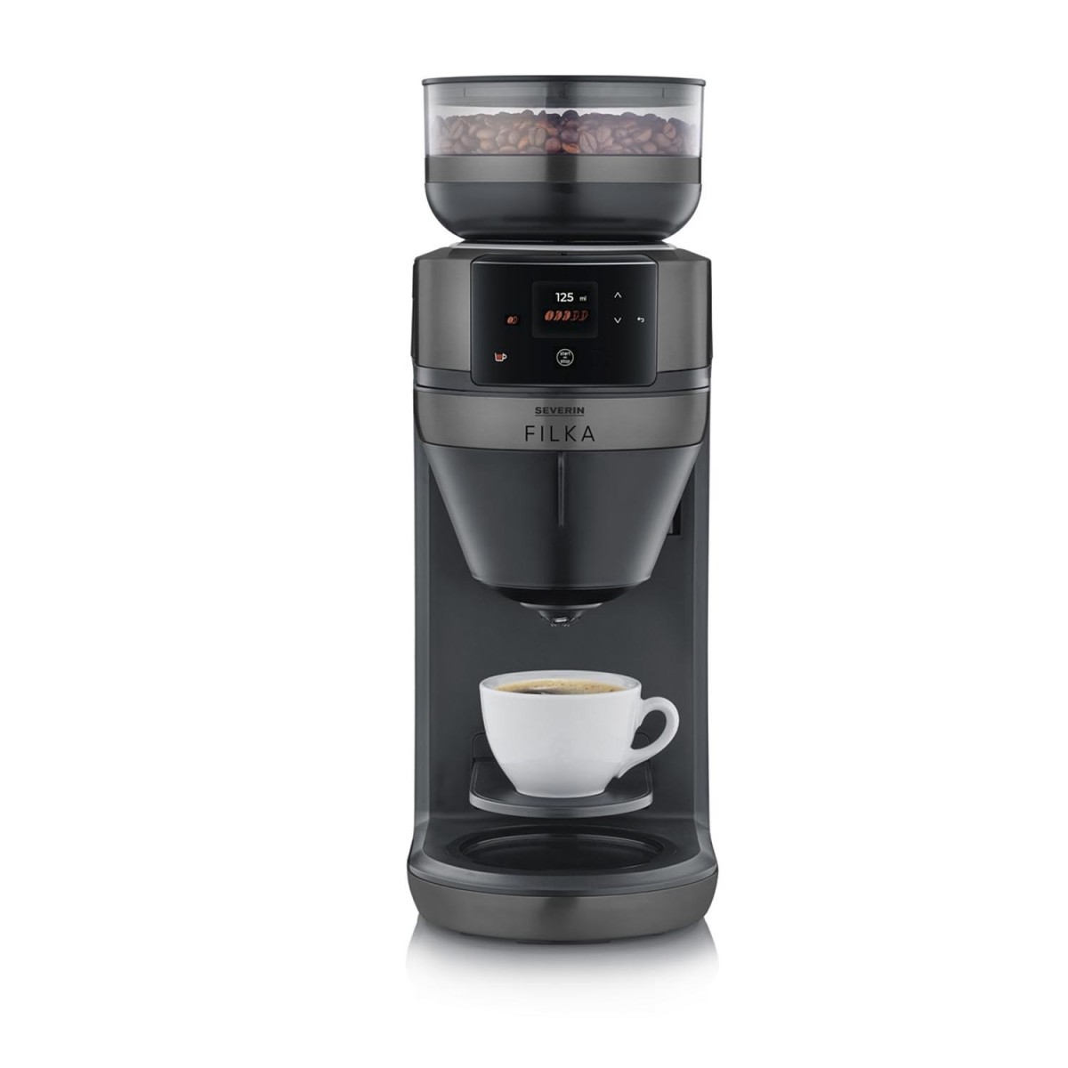 SEVERIN KA 5997 Cafetera Espresso 1L 1 litro Negro