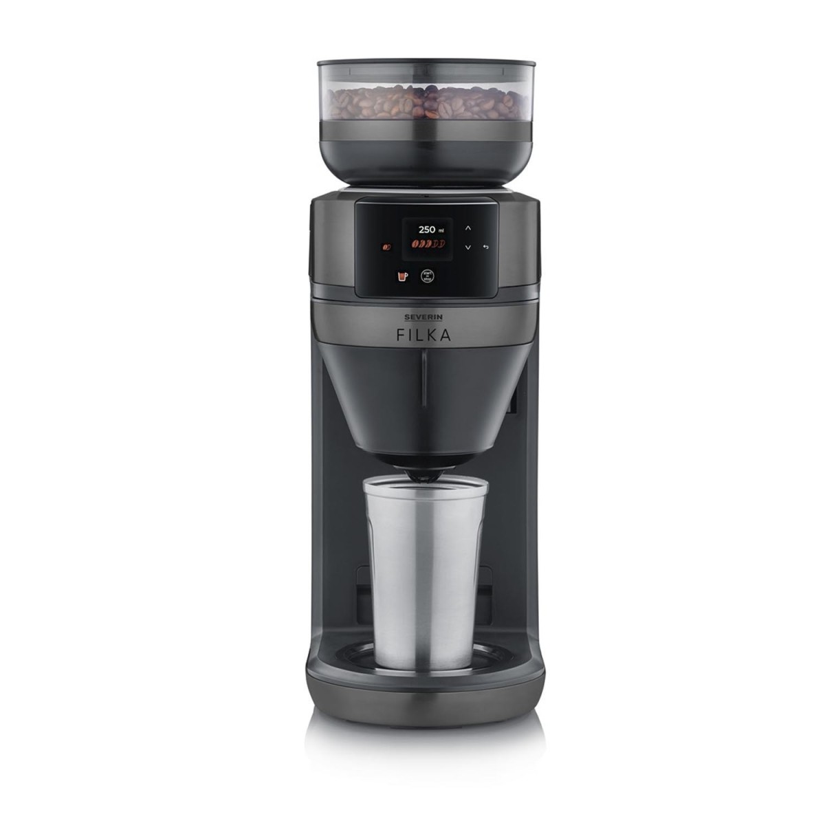 SEVERIN KA 5997 Cafetera Espresso 1L 1 litro Negro