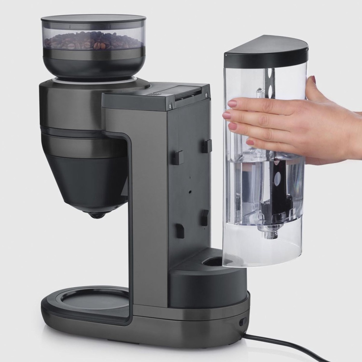 SEVERIN KA 5997 Cafetera Espresso 1L 1 litro Negro
