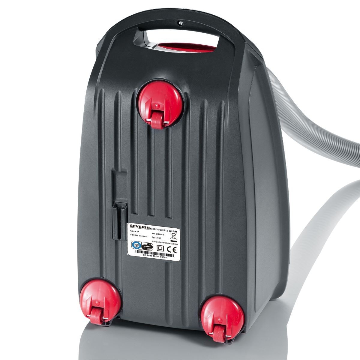 SEVERIN BC 7045 Aspirador 3 litros 750 W Gris