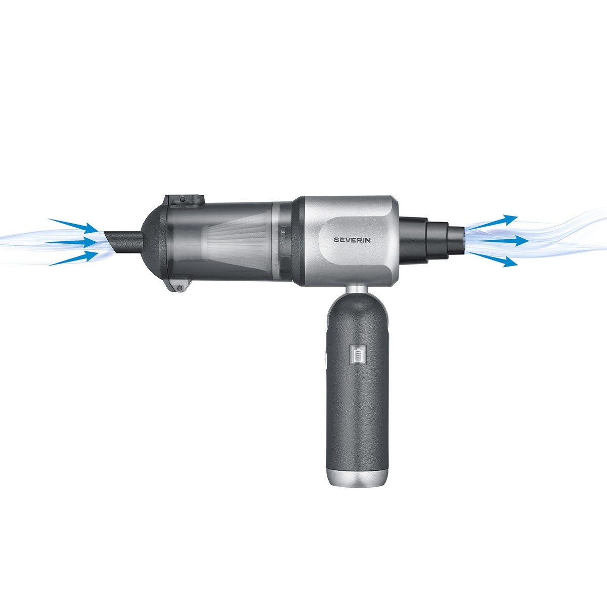 SEVERIN HV 7135 Aspirador de Mano Gris