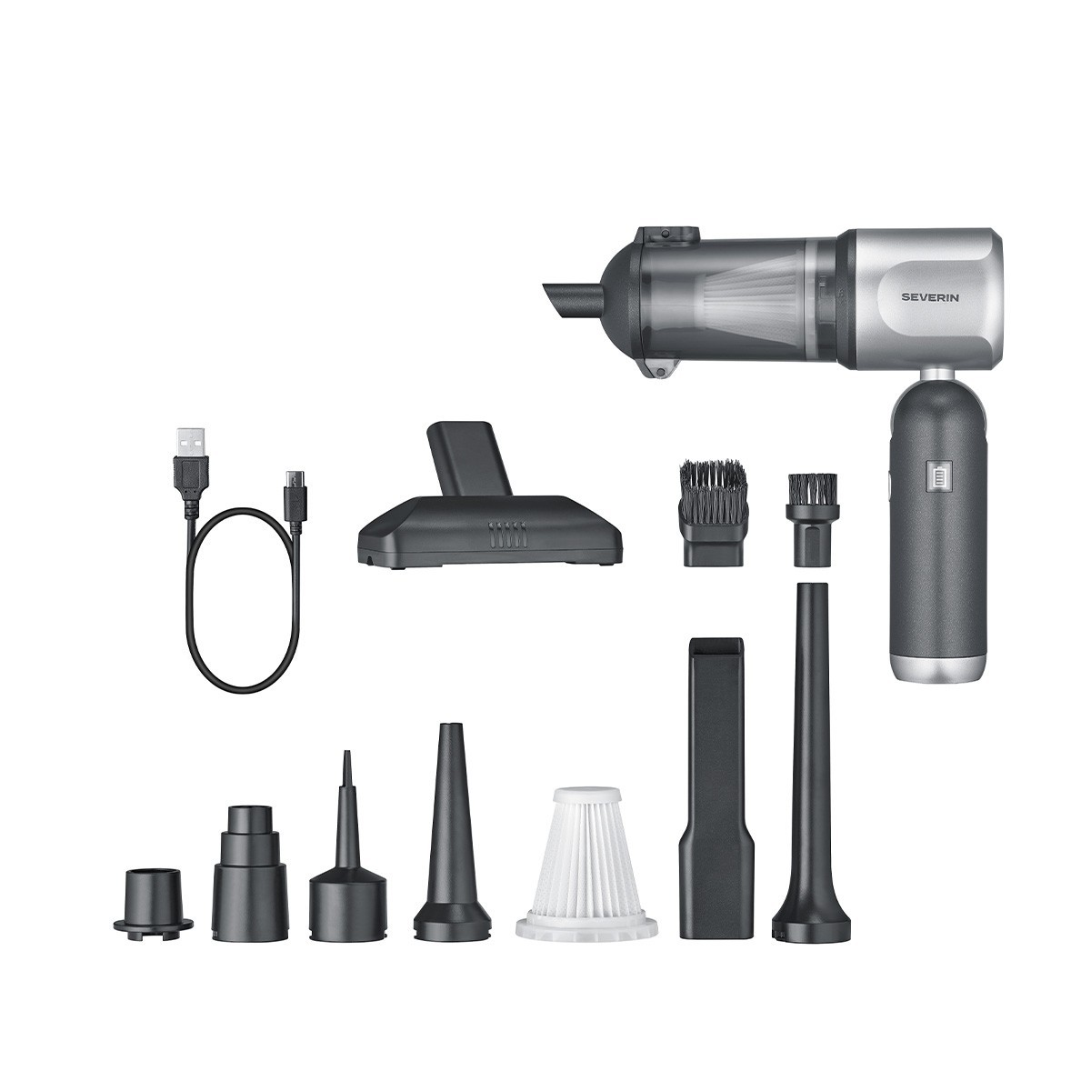 SEVERIN HV 7135 Aspirador de Mano Gris