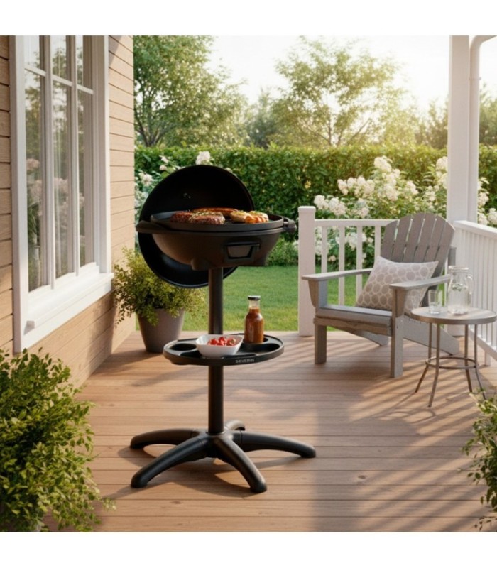 SEVERIN PG 8541 Barbacoa Eléctrica Negro