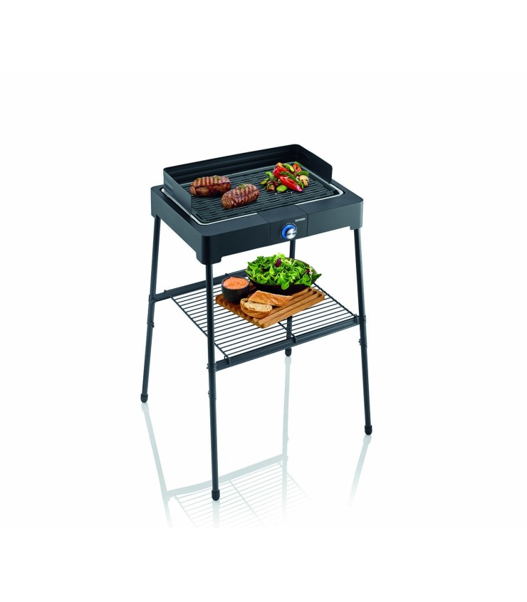 SEVERIN PG 8568 Barbacoa Eléctrica 2200 W Negro