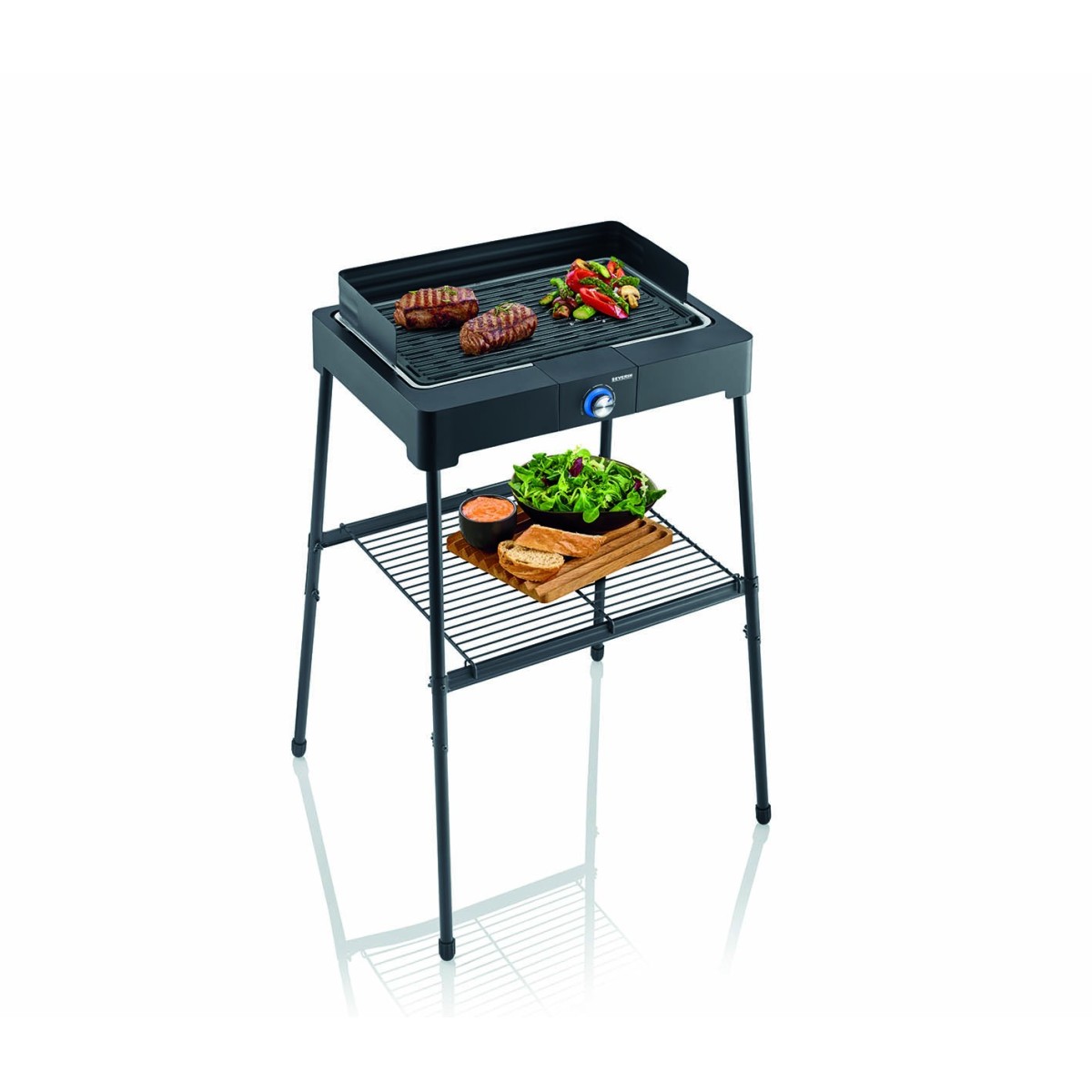 SEVERIN PG 8568 Barbacoa Eléctrica 2200 W Negro