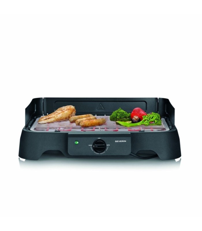 SEVERIN 8593 Barbacoa Eléctrica 2000 W Negro