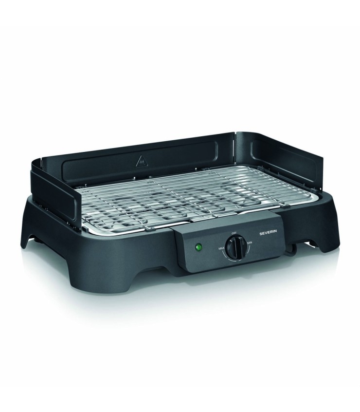 SEVERIN 8593 Barbacoa Eléctrica 2000 W Negro