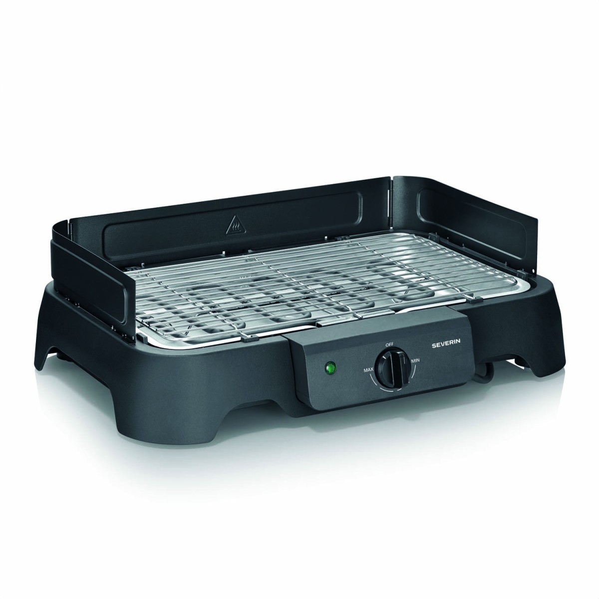 SEVERIN 8593 Barbacoa Eléctrica 2000 W Negro