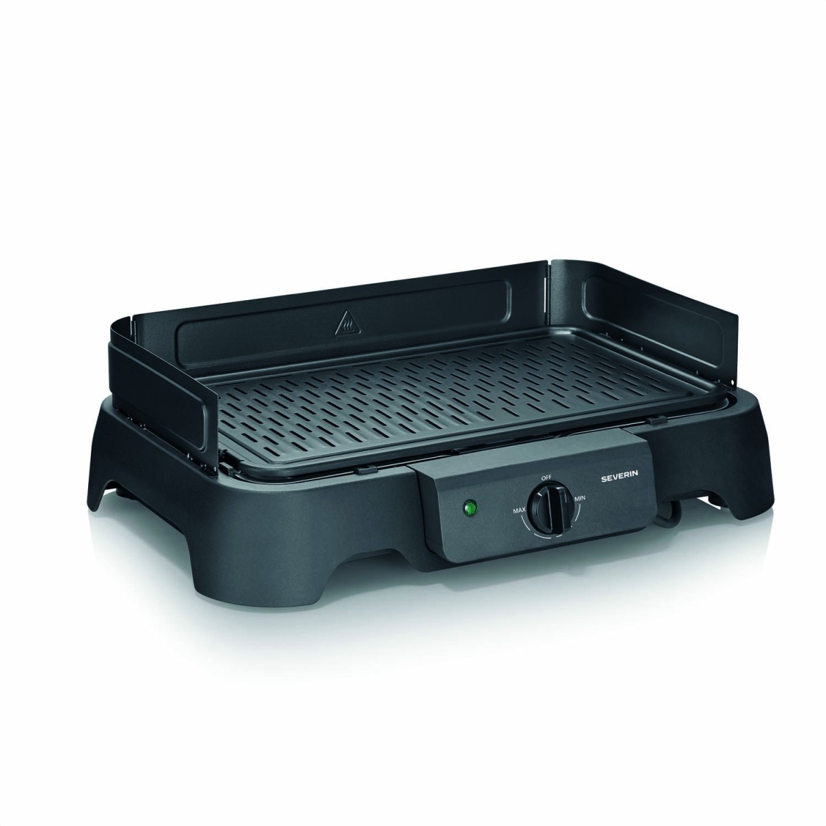 SEVERIN 8595 Barbacoa Eléctrica 2000 W Negro