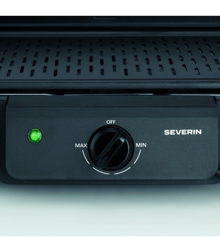 SEVERIN 8595 Barbacoa Eléctrica 2000 W Negro