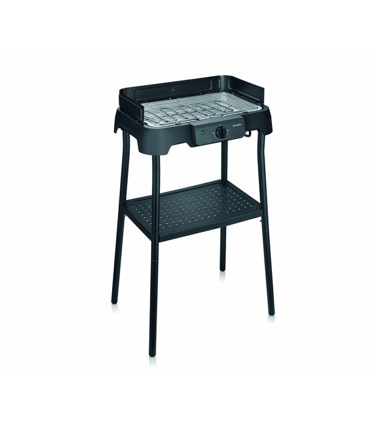 SEVERIN 8596 Barbacoa Eléctrica 2000 W Negro