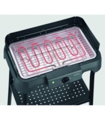 SEVERIN 8596 Barbacoa Eléctrica 2000 W Negro