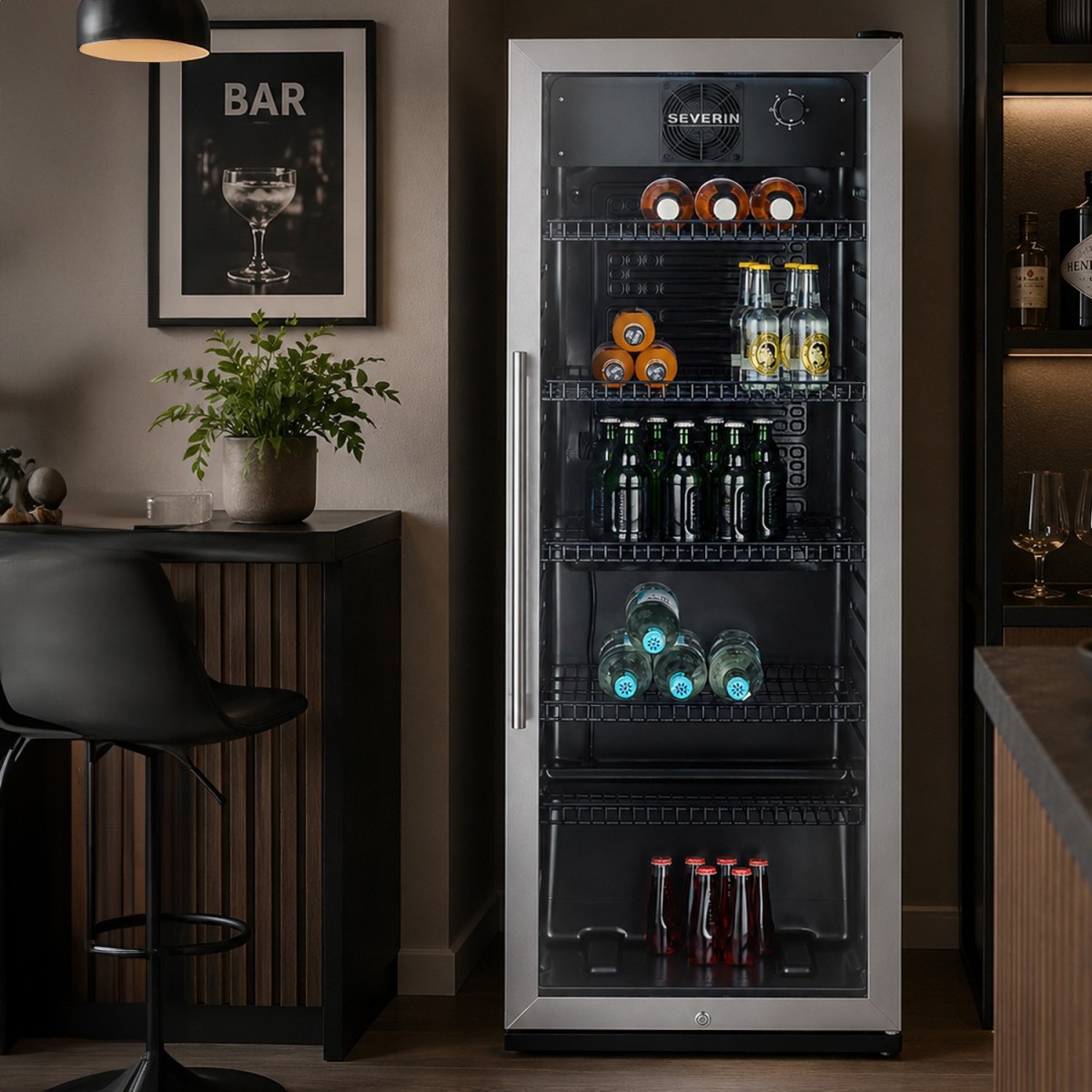 SEVERIN 8841 Vinoteca 237L 237 L Negro