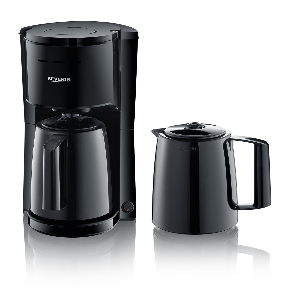 SEVERIN KA 9307 Cafetera de Goteo 1 litro 1000 W Negro