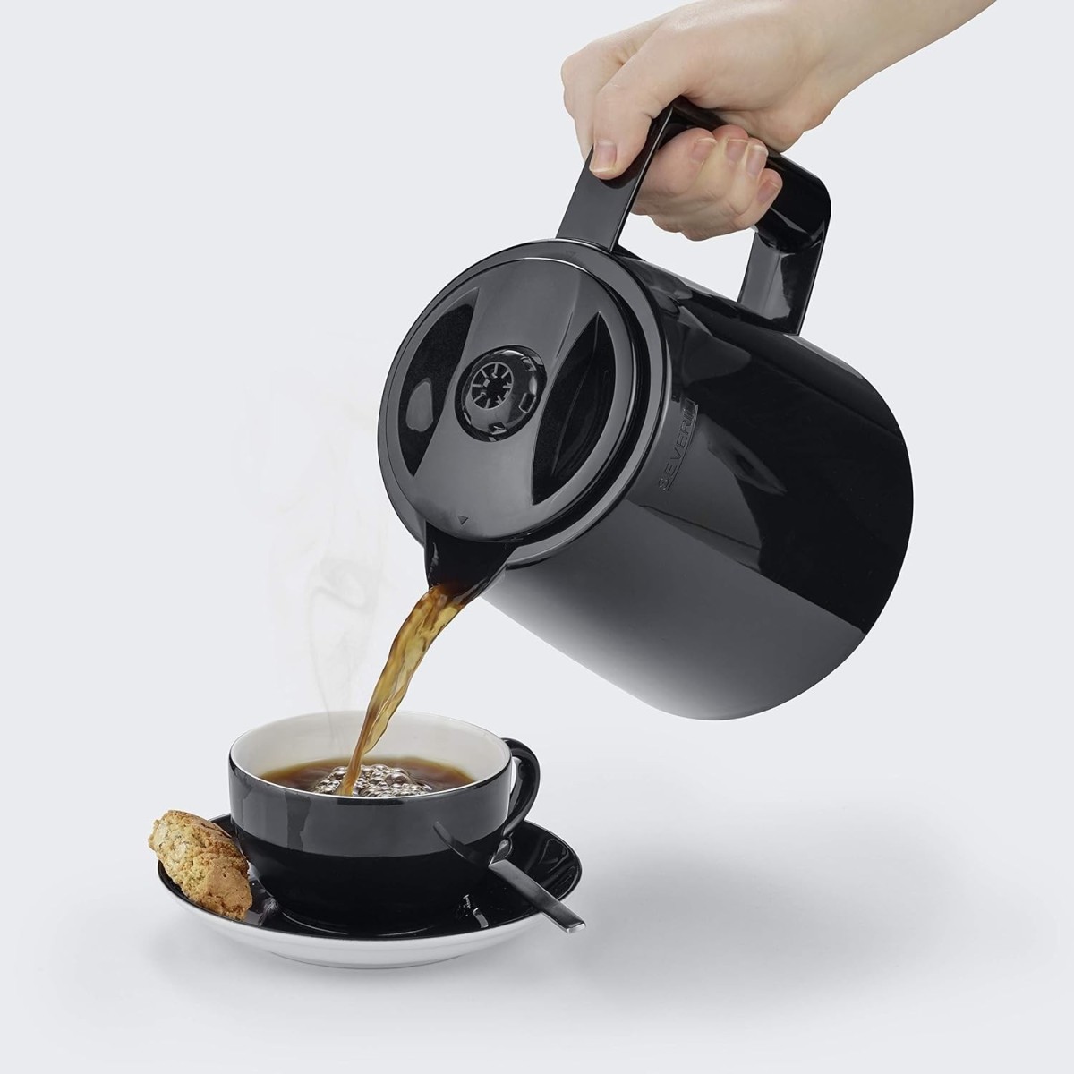 SEVERIN KA 9307 Cafetera de Goteo 1 litro 1000 W Negro