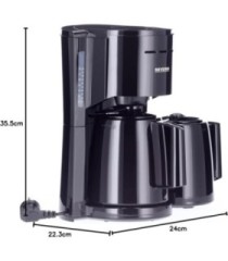 SEVERIN KA 9307 Cafetera de Goteo 1 litro 1000 W Negro