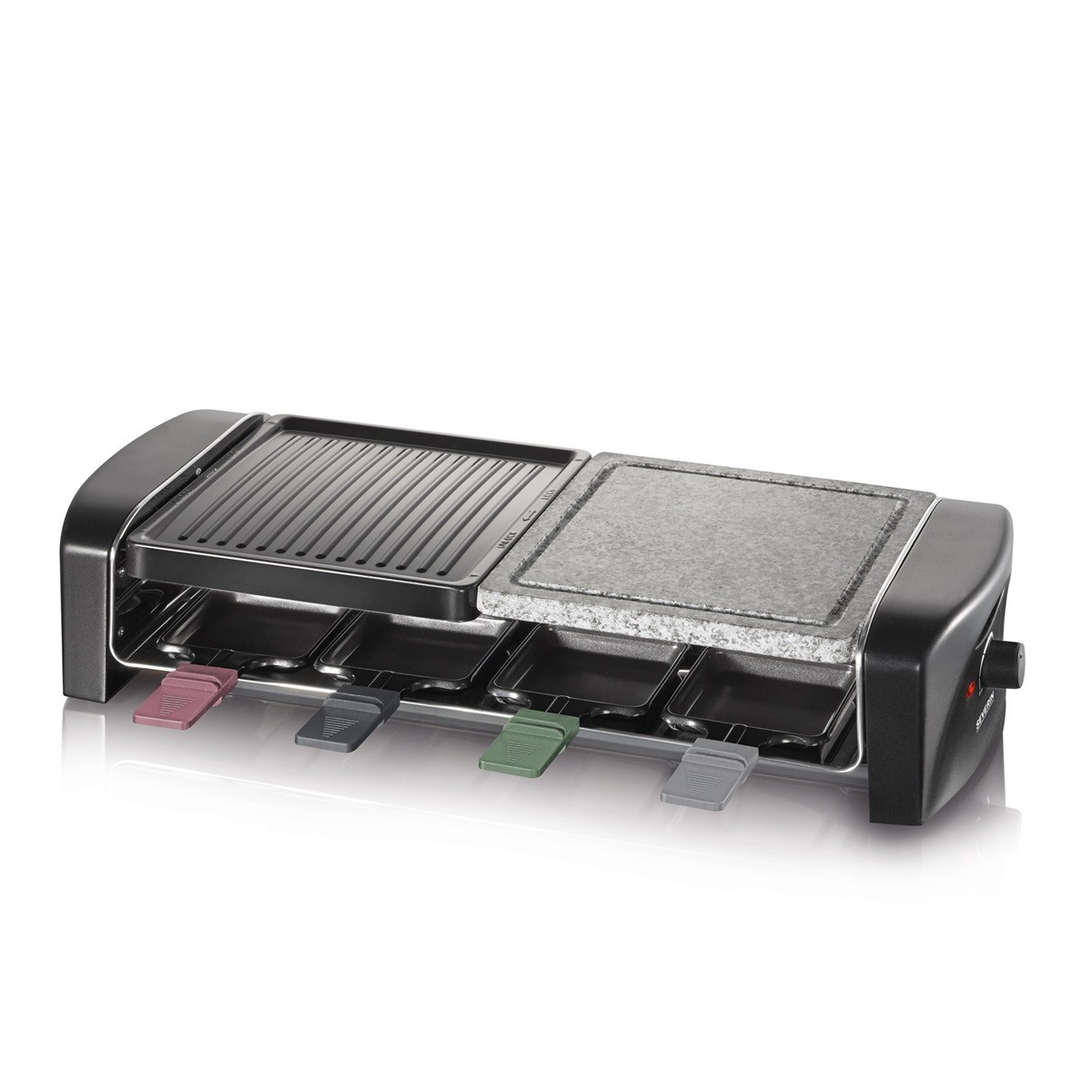 SEVERIN RG 9645 Raclette Grill 1400 W Negro
