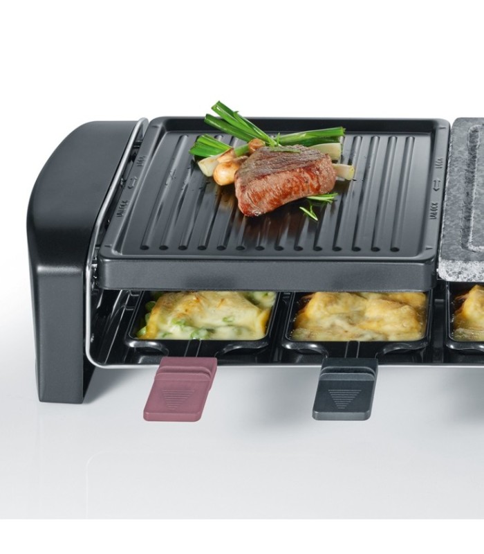 SEVERIN RG 9645 Raclette Grill 1400 W Negro