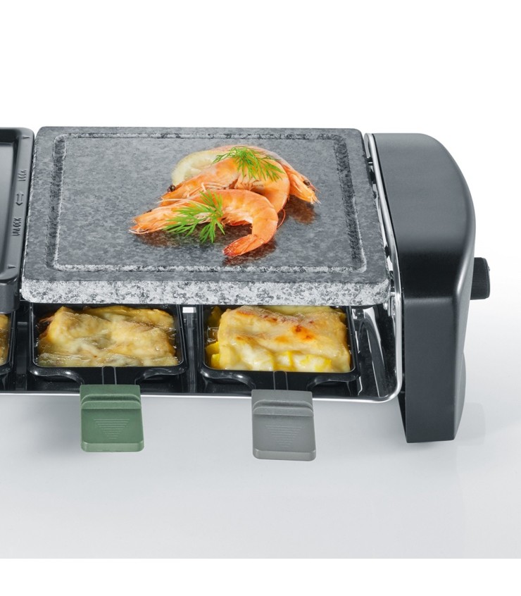 SEVERIN RG 9645 Raclette Grill 1400 W Negro