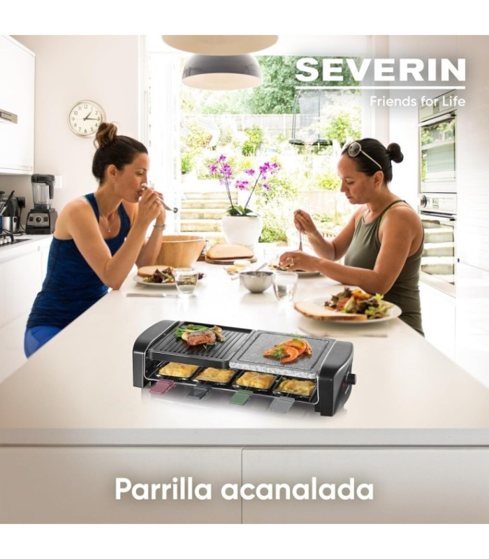 SEVERIN RG 9645 Raclette Grill 1400 W Negro