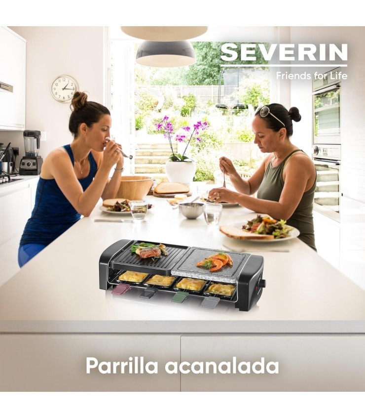 SEVERIN RG 9645 Raclette Grill 1400 W Negro