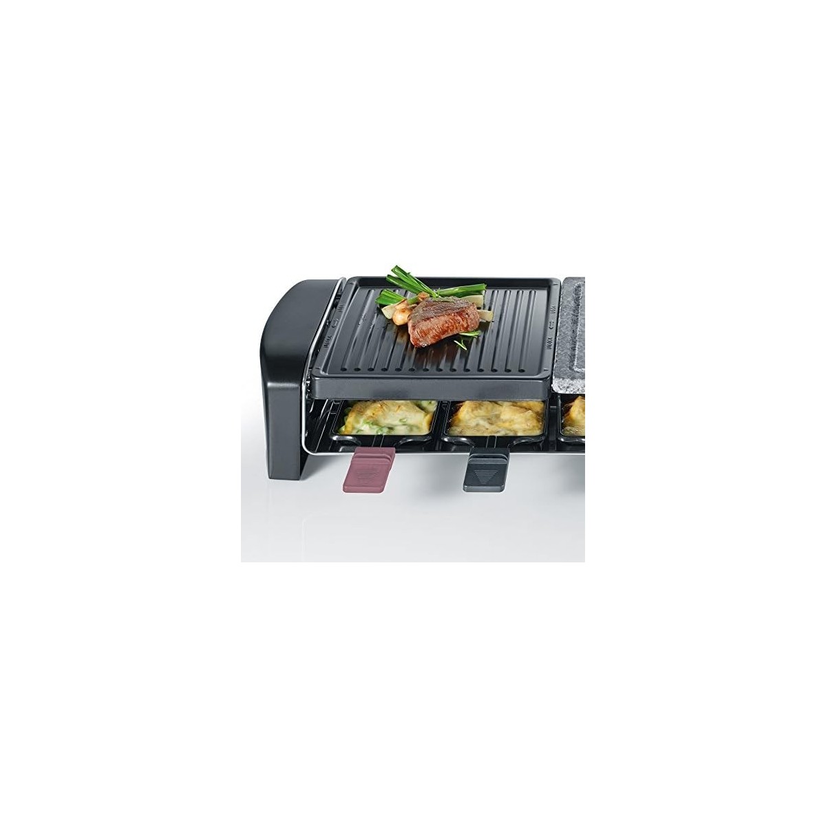SEVERIN RG 9645 Raclette Grill 1400 W Negro