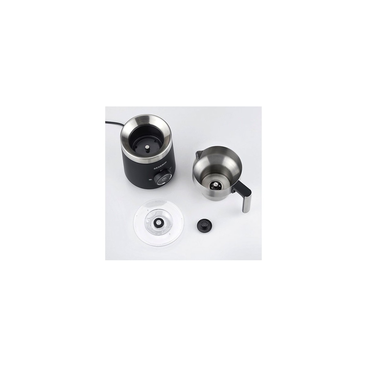 SEVERIN 3585 Espumador de Leche 500 W Negro