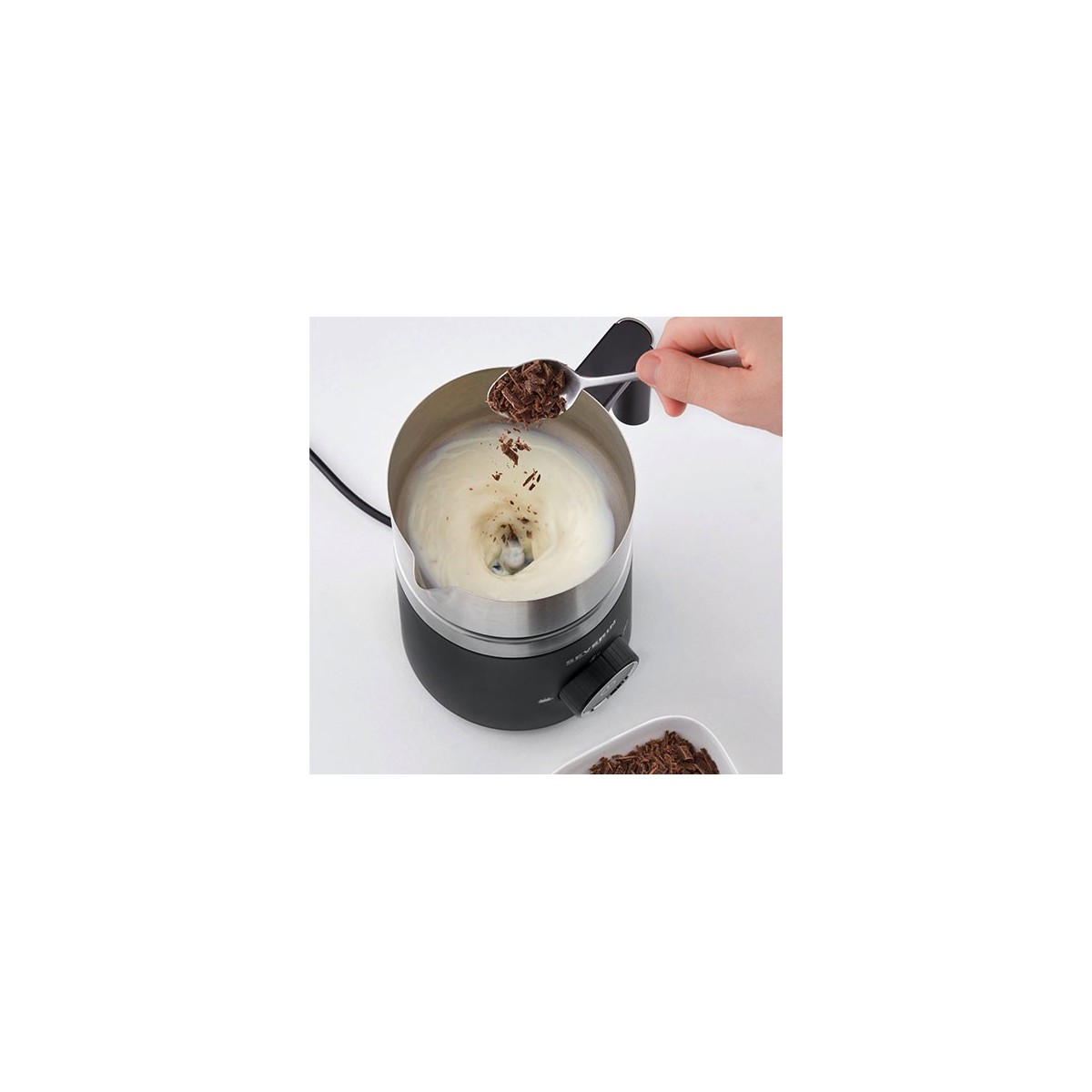 SEVERIN 3585 Espumador de Leche 500 W Negro