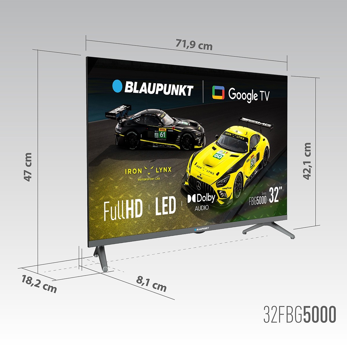 BLAUPUNKT 32FBG5000S Televisor 32" Full HD LED