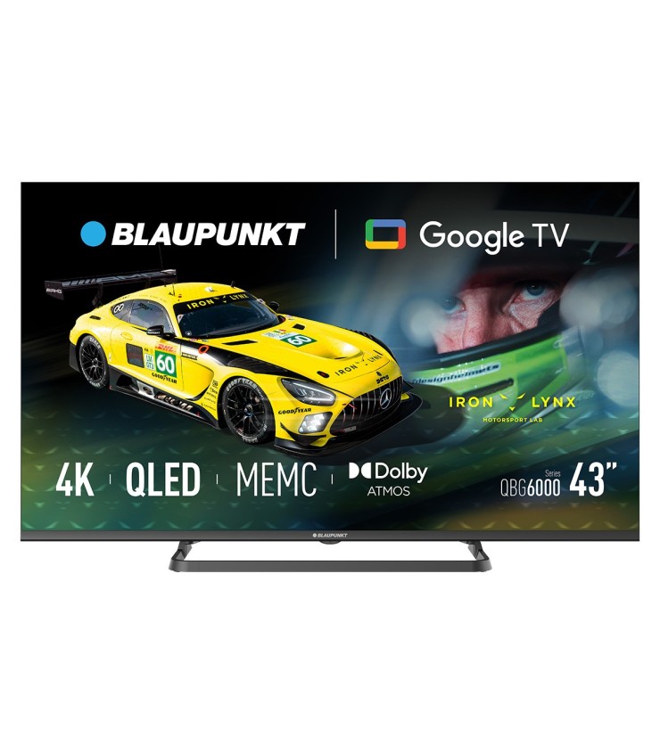 BLAUPUNKT 43QBG6000S Televisor 43" QLED 4K UHD